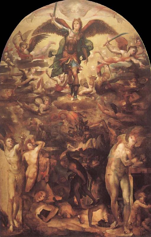 Domenico Beccafumi Anglarnas large France oil painting art